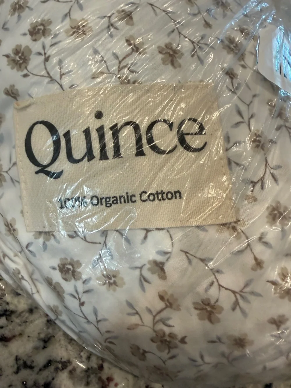 NWOT Twin Organic Crisp Percale Floral Sheet Set - QNJRB789041